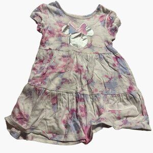 Disney Jumping Beans Dress Toddler Girls Size 2T Minnie Pink Very good used cond